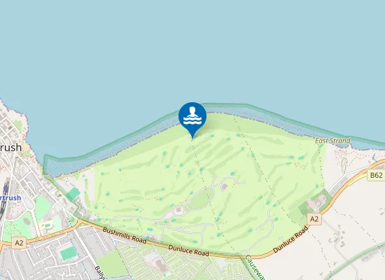 Map of East Strand