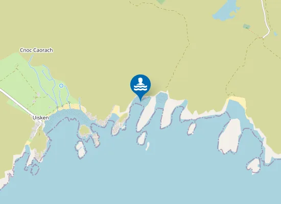 Map of Port an t-Slaoichain