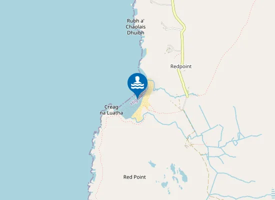 Map of Redpoint Beach