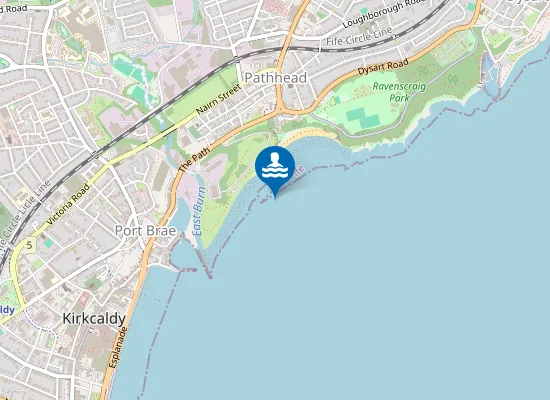 Map of Pathhead Sands