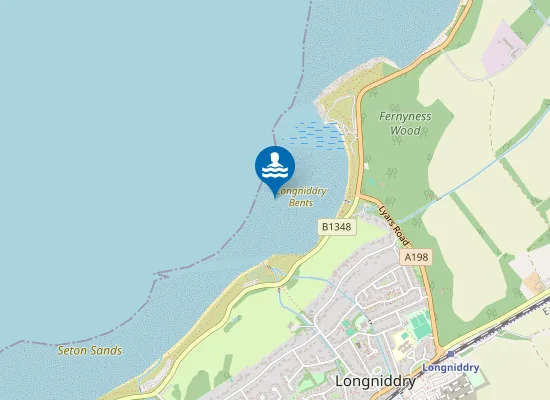 Map of Longniddry Bents