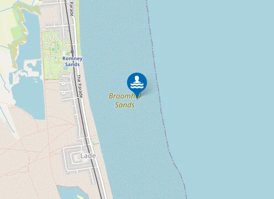 Map of Broomhill Sands