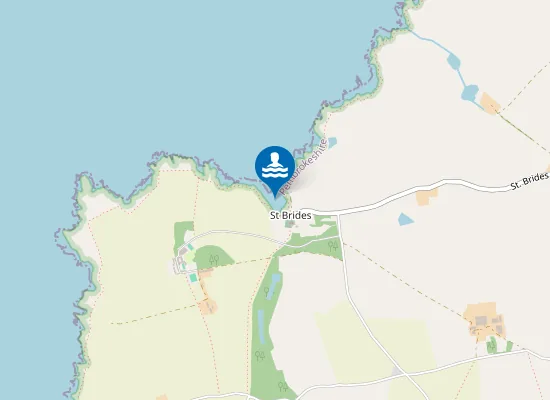 Map of St Brides Haven