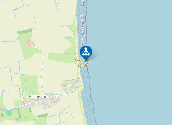 Map of Barmston Sands