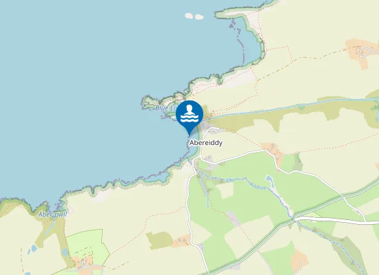 Map of Abereiddy Bay