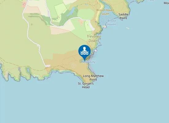Map of New Quay
