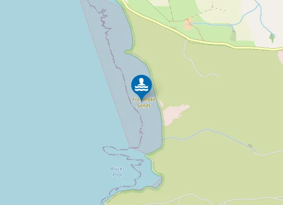 Map of Frainslake Sands