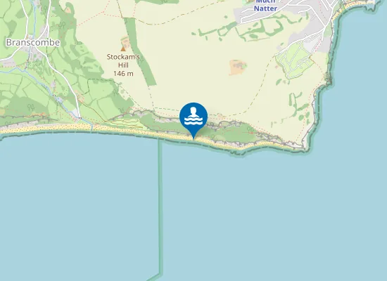 Map of Hooken Beach