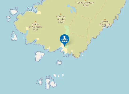 Map of St Columba’s Bay
