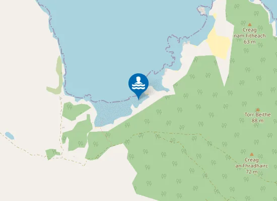 Map of Singing Sands