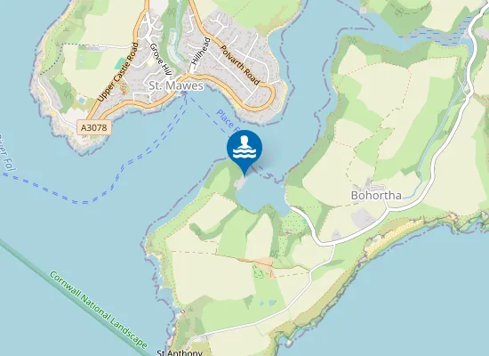 Map of Cellars Beach