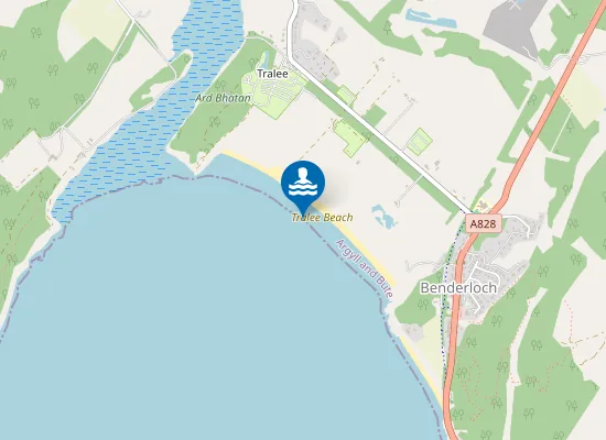 Map of Tralee Beach