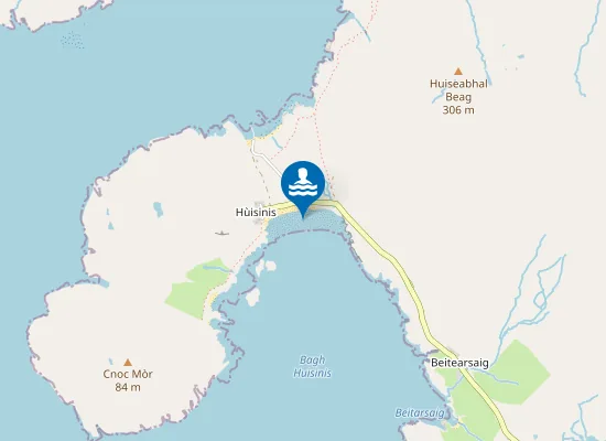 Map of Tràigh Hùisinis