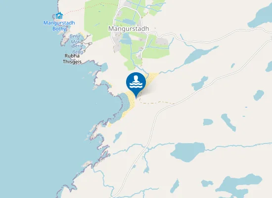 Map of Tràigh Mhangurstadh