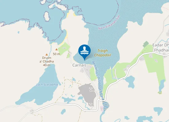 Map of Traigh Leire