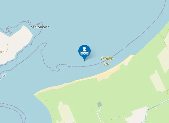 Map of Tràigh Iar