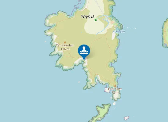 Map of Porth Lleuog