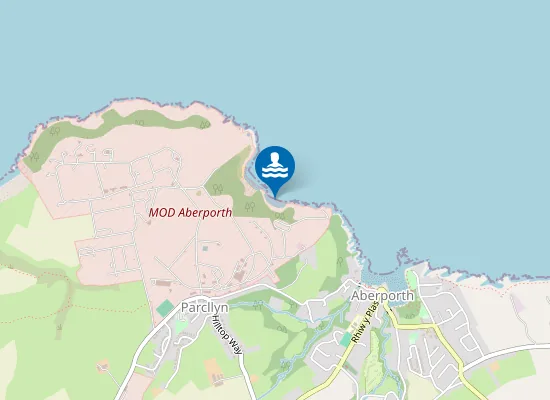 Map of Traeth Penloin
