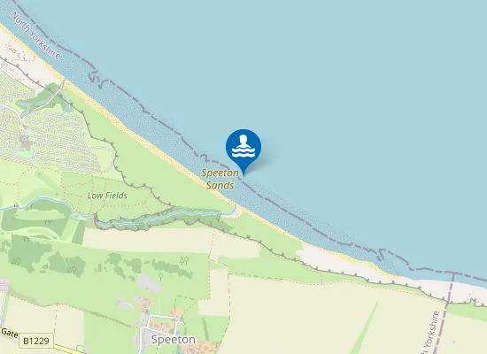 Map of Speeton Sands