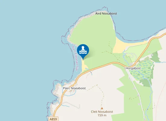 Map of Tràigh Iar