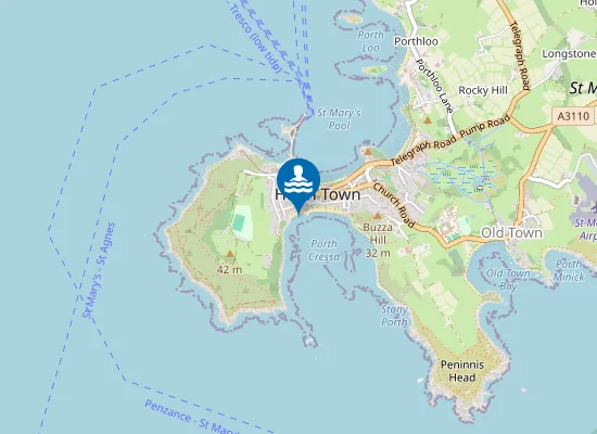 Map of Little Porth