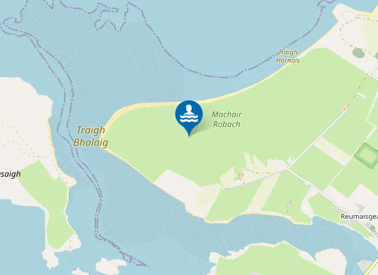 Map of Traigh Bhalaig