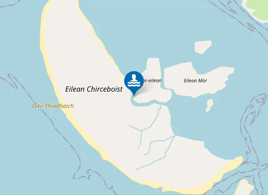 Map of Oitir Fhiadhaich
