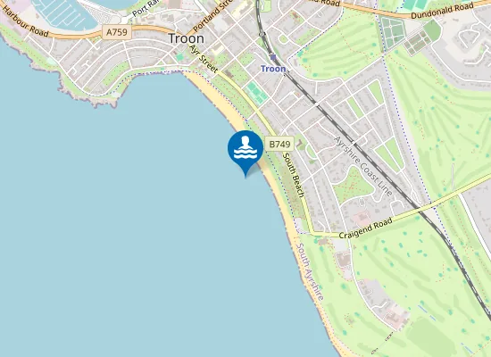 Map of Troon