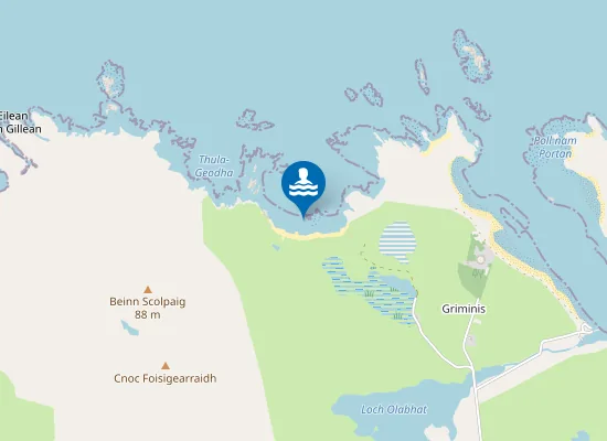 Map of Tràigh Foisigearraidh