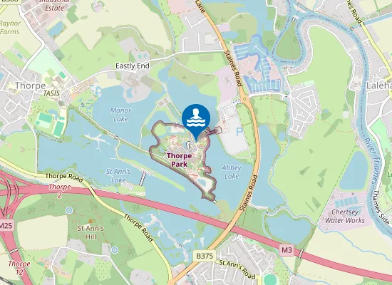 Map of Amity Beach