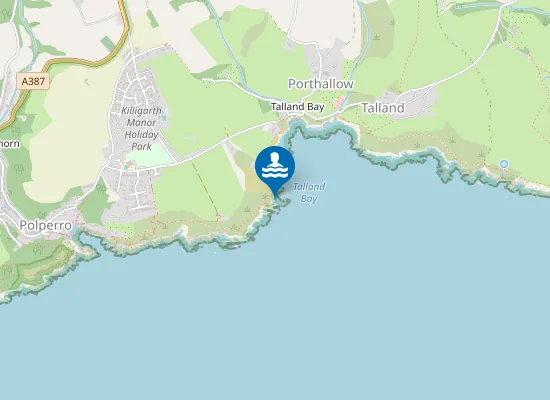 Map of Lekerock Cove