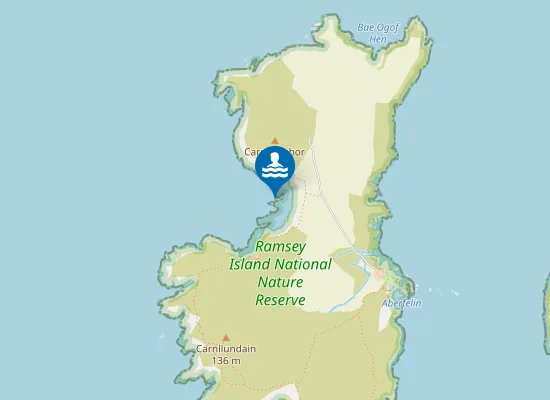 Map of Aber Mawr