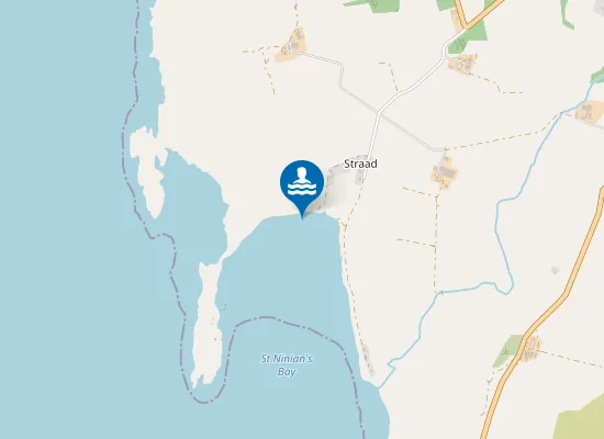 Map of St Ninian’s Bay
