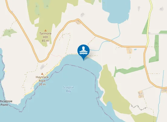 Map of Scalpsie Bay