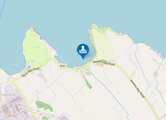 Map of Browns bay walk