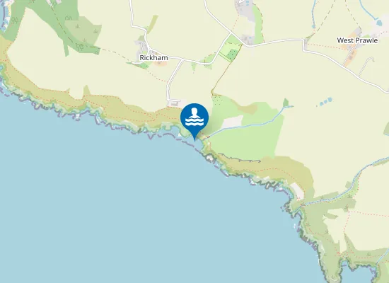 Map of Seacombe Sand