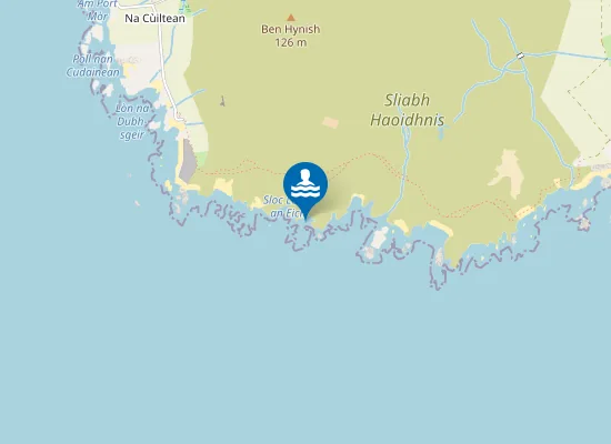 Map of Port Bàn nam Maighdeag