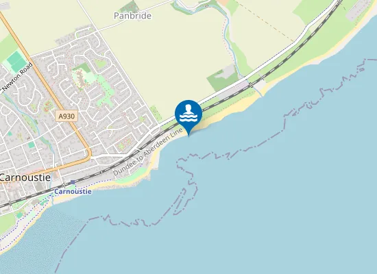 Map of Westhaven Beach