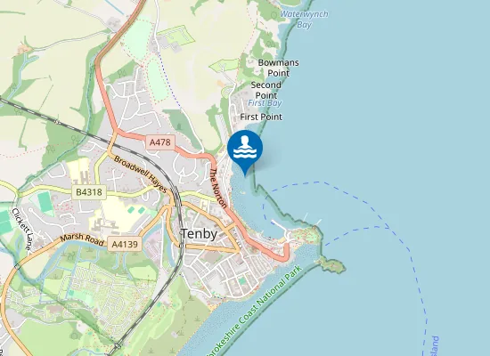 Map of North Beach