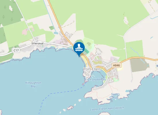 Map of White Hart Beach