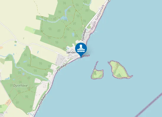 Map of SØNDERHAV