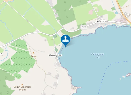 Map of Kilnaughton Beach