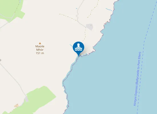 Map of Port an Eas