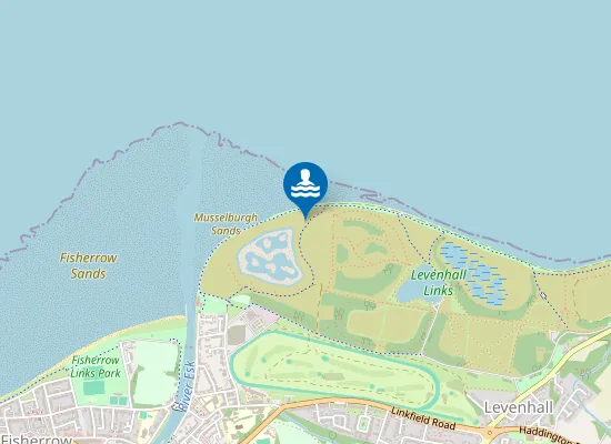 Map of Musselburgh Sands
