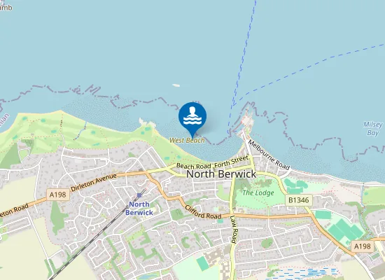 Map of West Beach