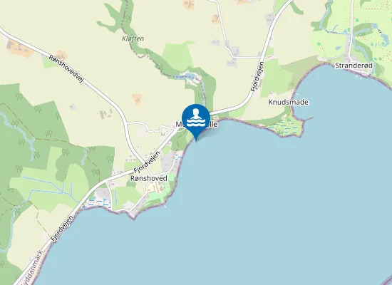 Map of MUNKEMØLLEBUGTEN