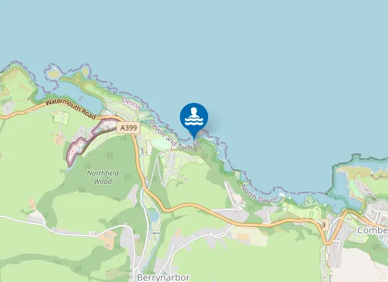 Map of Broadsands