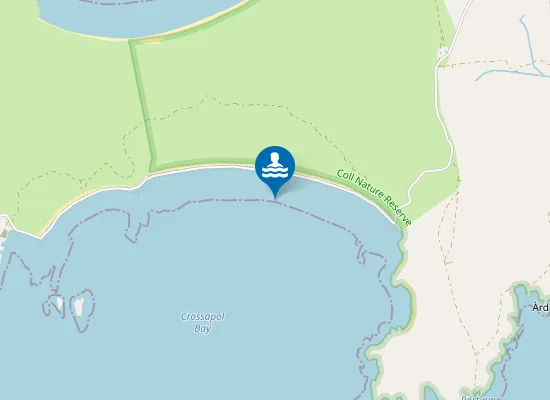 Map of Tràigh Chrossapol