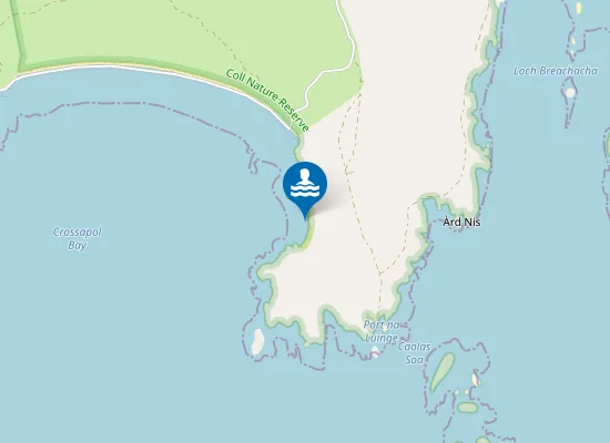 Map of Tràigh Sgaisteil