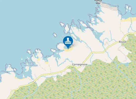 Map of Tràigh nan Uan